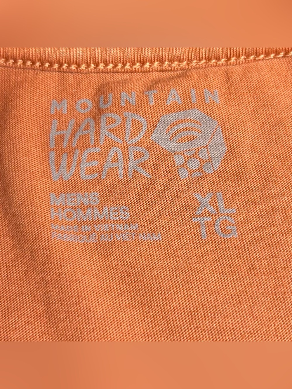 Mountain HardWear Men’s Size XL Orange T-Shirt - Picture 2 of 5
